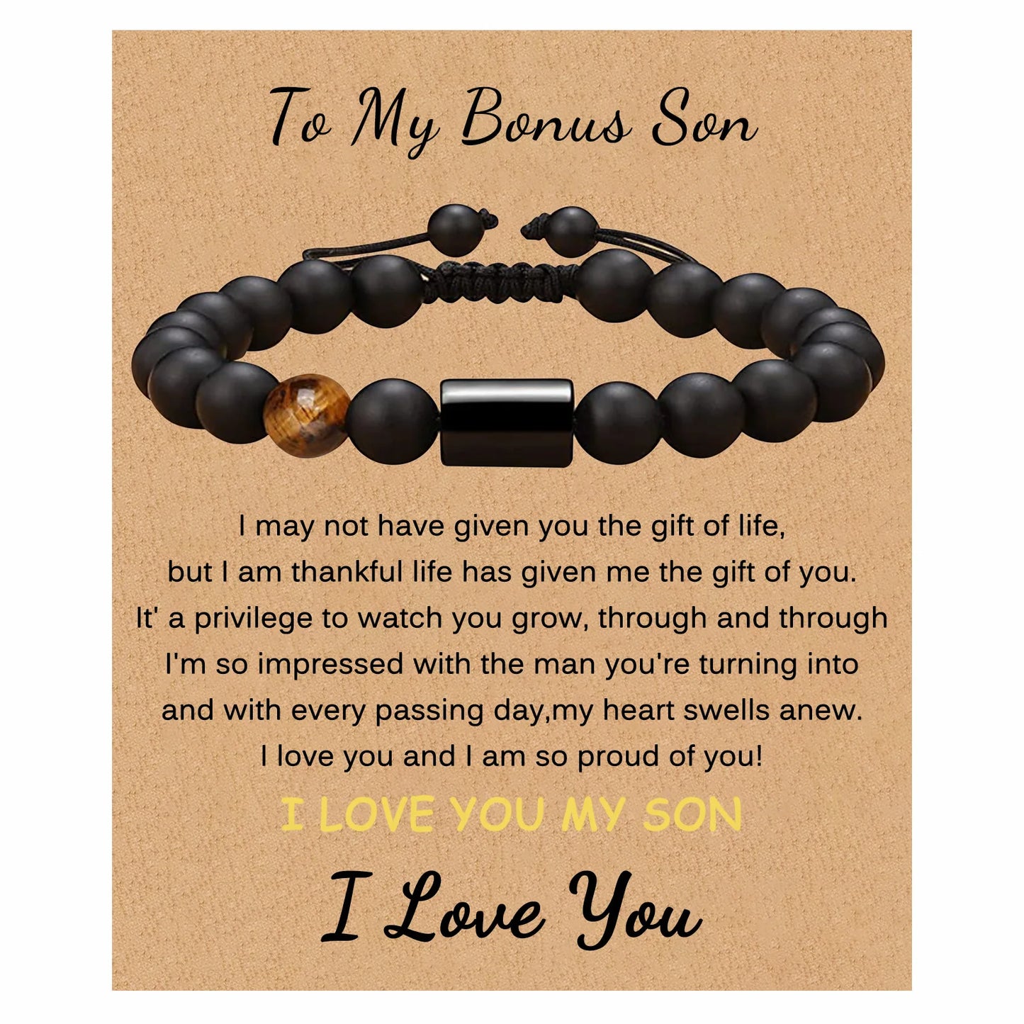 Natural Stone Bracelet for My Love