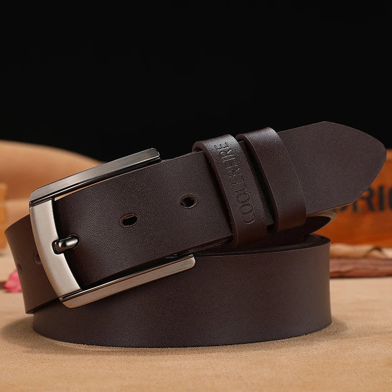 Men's High-Quality Genuine Leather Luxury Designer Belt