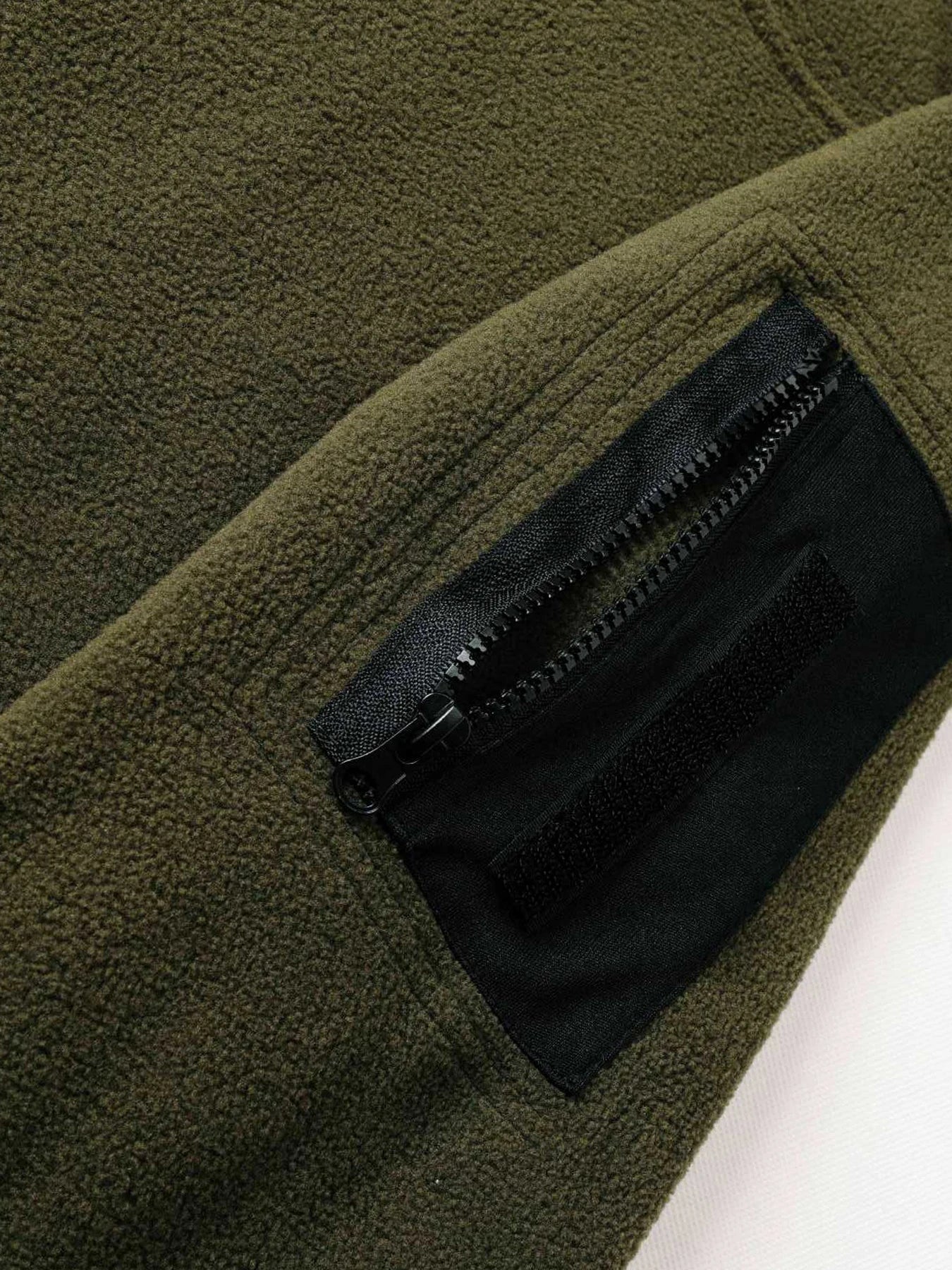 Windproof Fleece Men’s Sweatshirt – Tactical Outdoor Sportswear Jacket with Standing Collar