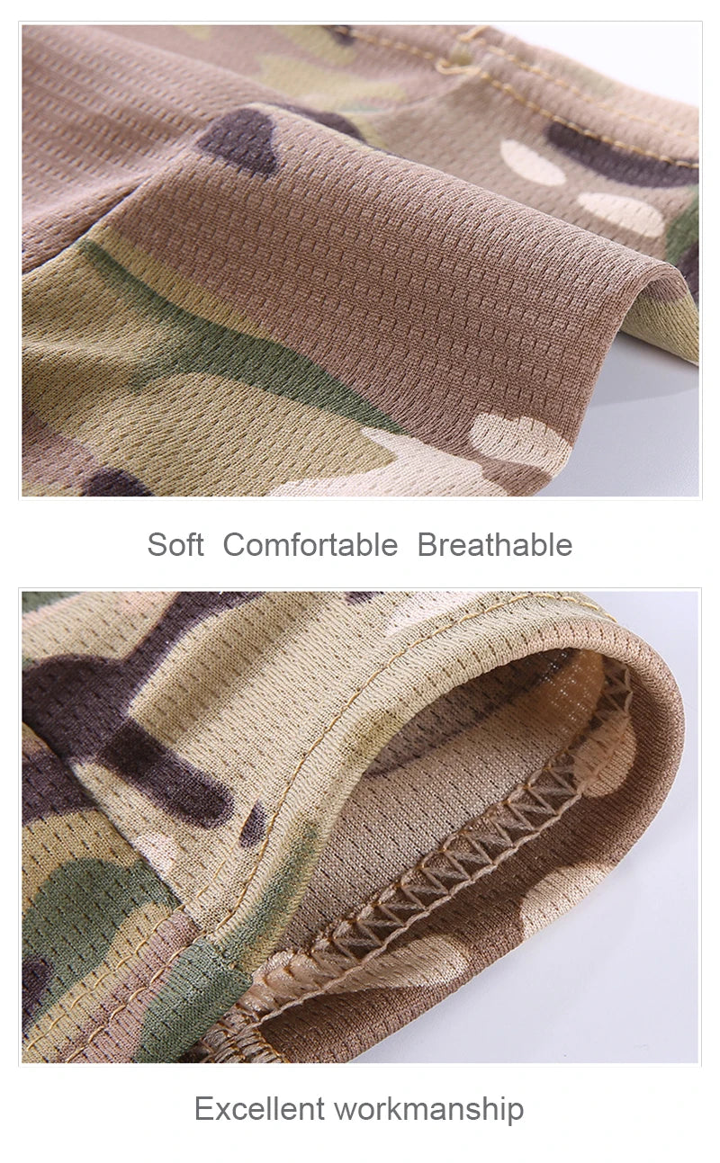 Balaclava Camouflage Full Face Mask – Multicam Neck Gaiter for Hunting, Cycling, and Wargames