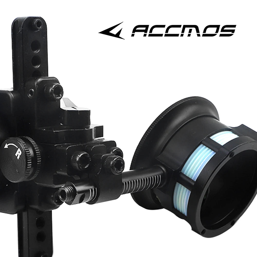 Compound Bow Sight Eddie 1-Pin – Fast Aiming, Fine-Tune Long Bar Sight for Compound Bow Hunting & Arrow Shooting