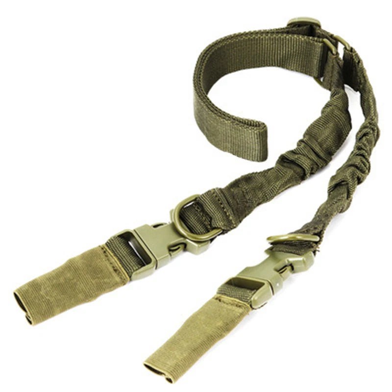 Shotgun Belt – MOLLE Gear Single Point Gun Sling with Metal Buckle