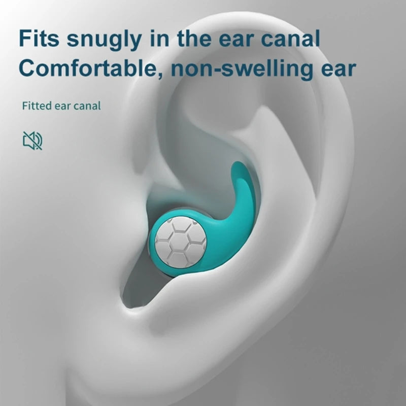 Reusable Noise Reduction Earplugs for Sleeping, Snoring & More