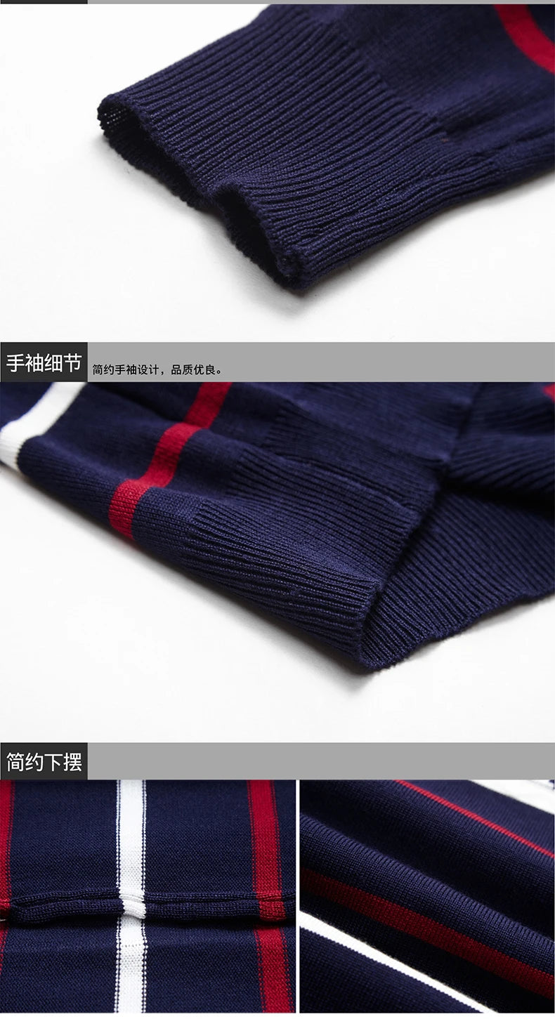 Men's Long-Sleeved Pullover Sweater