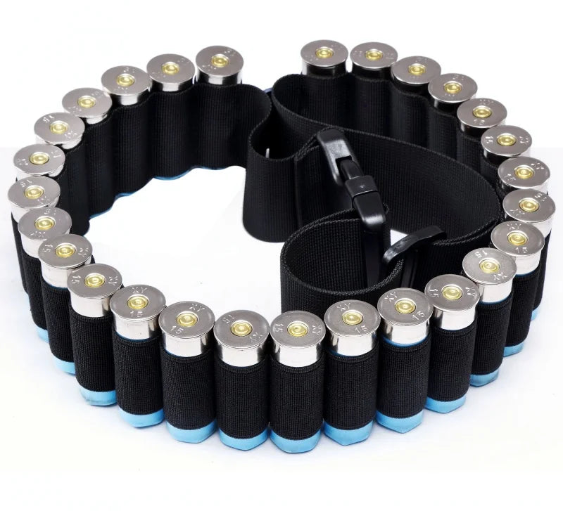 Waist Belt 27 Round 12 Gauge 12GA Shell Belt Airsoft Hunting Accessories