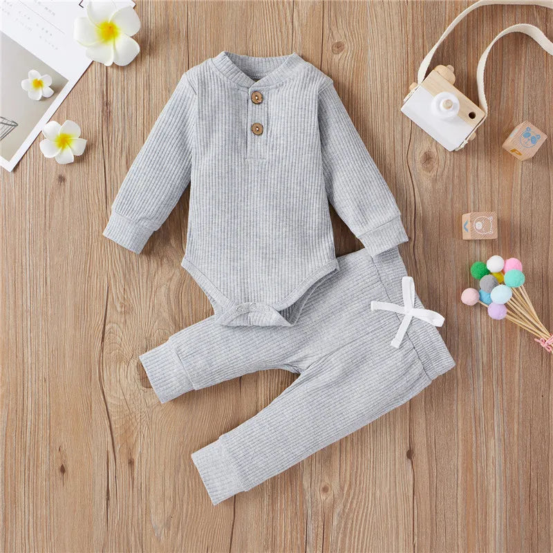 0-24 months Unisex Baby Spring Autumn Suit