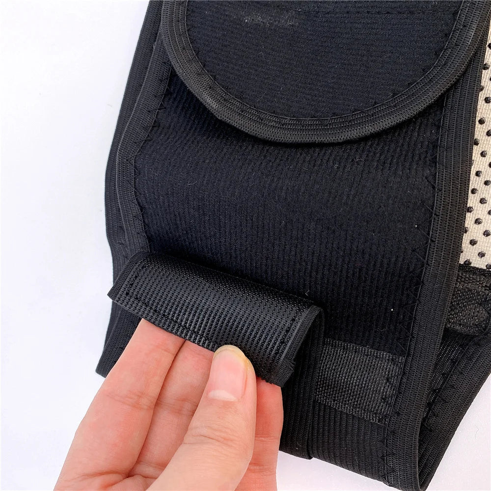 Tcare Adjustable Waist Tourmaline Self-Heating Magnetic Therapy Belt