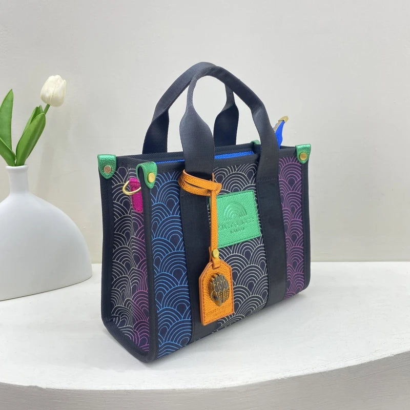 KURT GEIGER LONDON Canvas Tote Bag