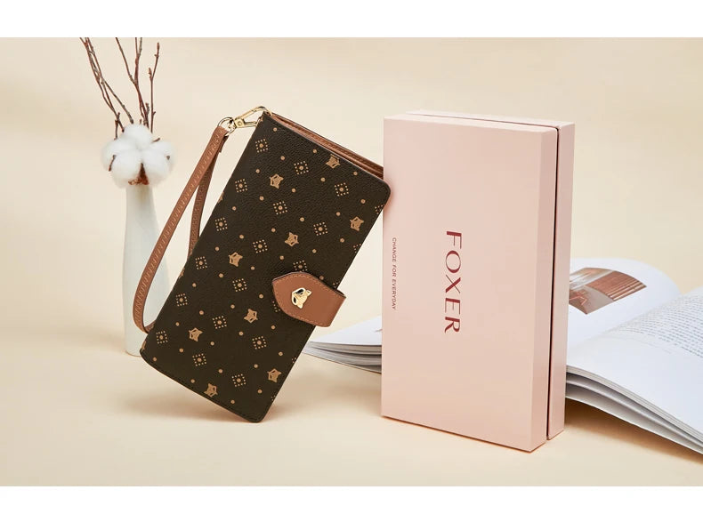FOXER Women's Long Wallet