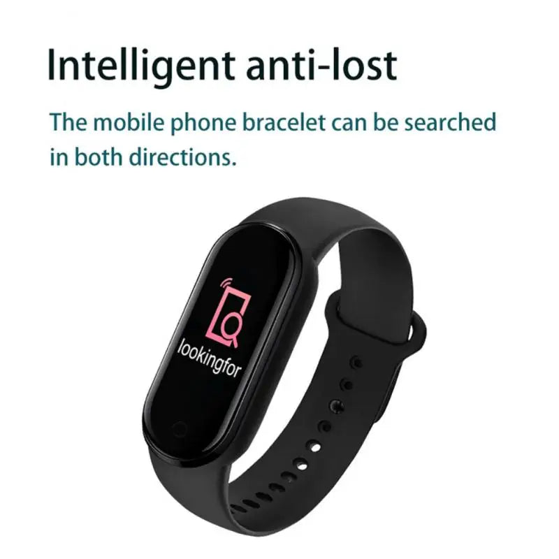 M6 Men Fitness Bracelet Smart Watch