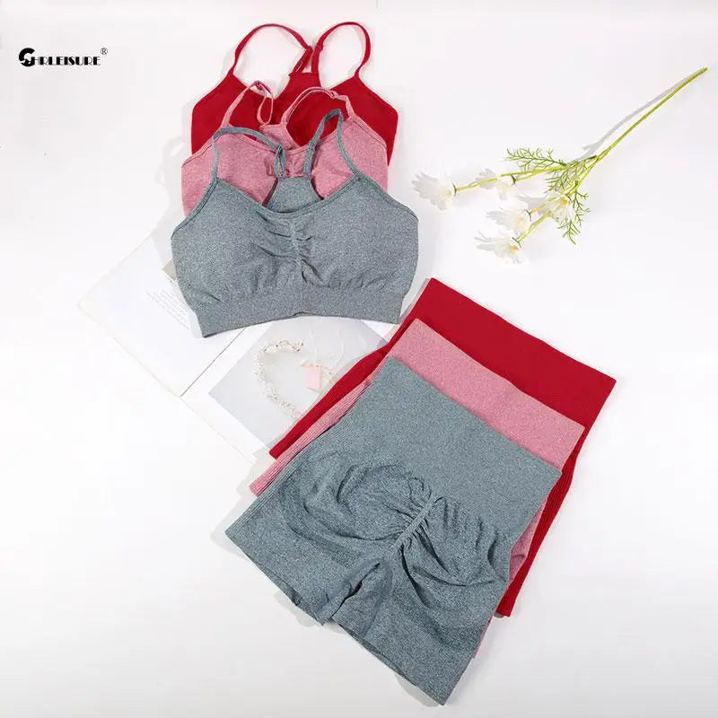 CHRLEISURE Seamless Sports Set