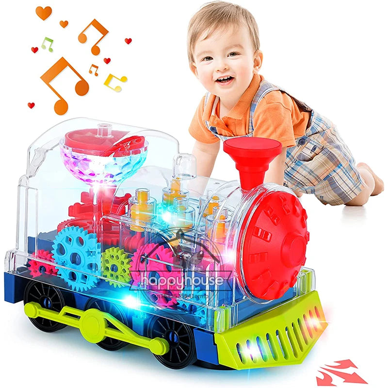 Transparent Train Toy