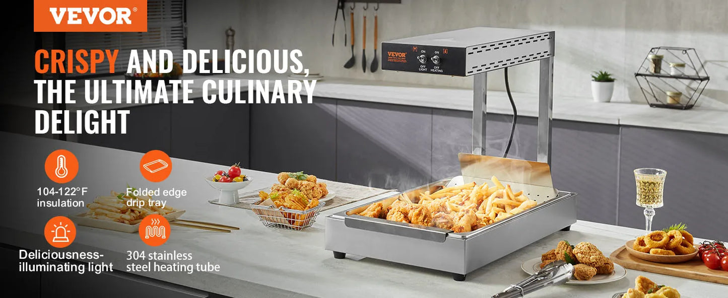 VEVOR French Fry Food Warmer
