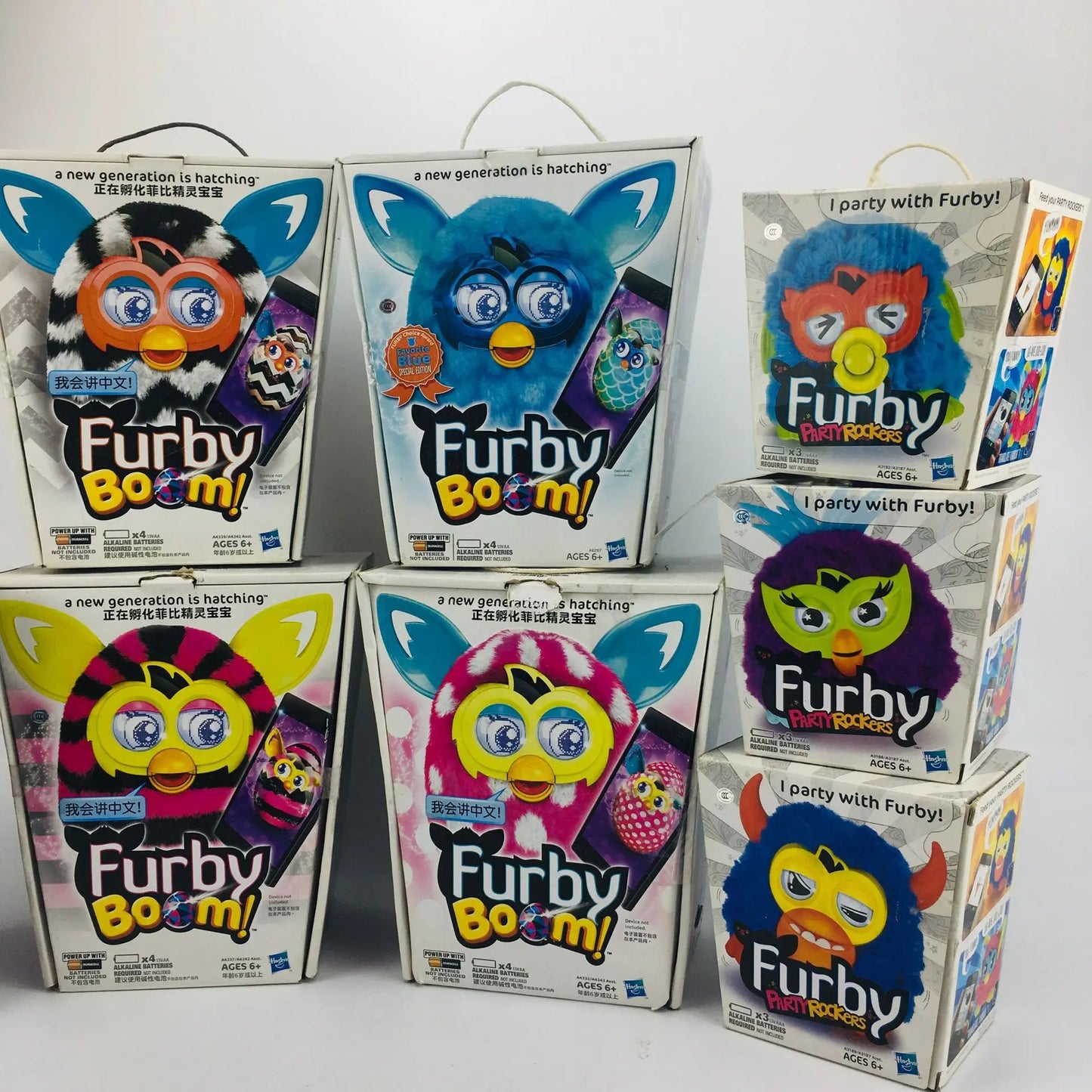 Original Furby Party Rockers Interactive Plush Toy