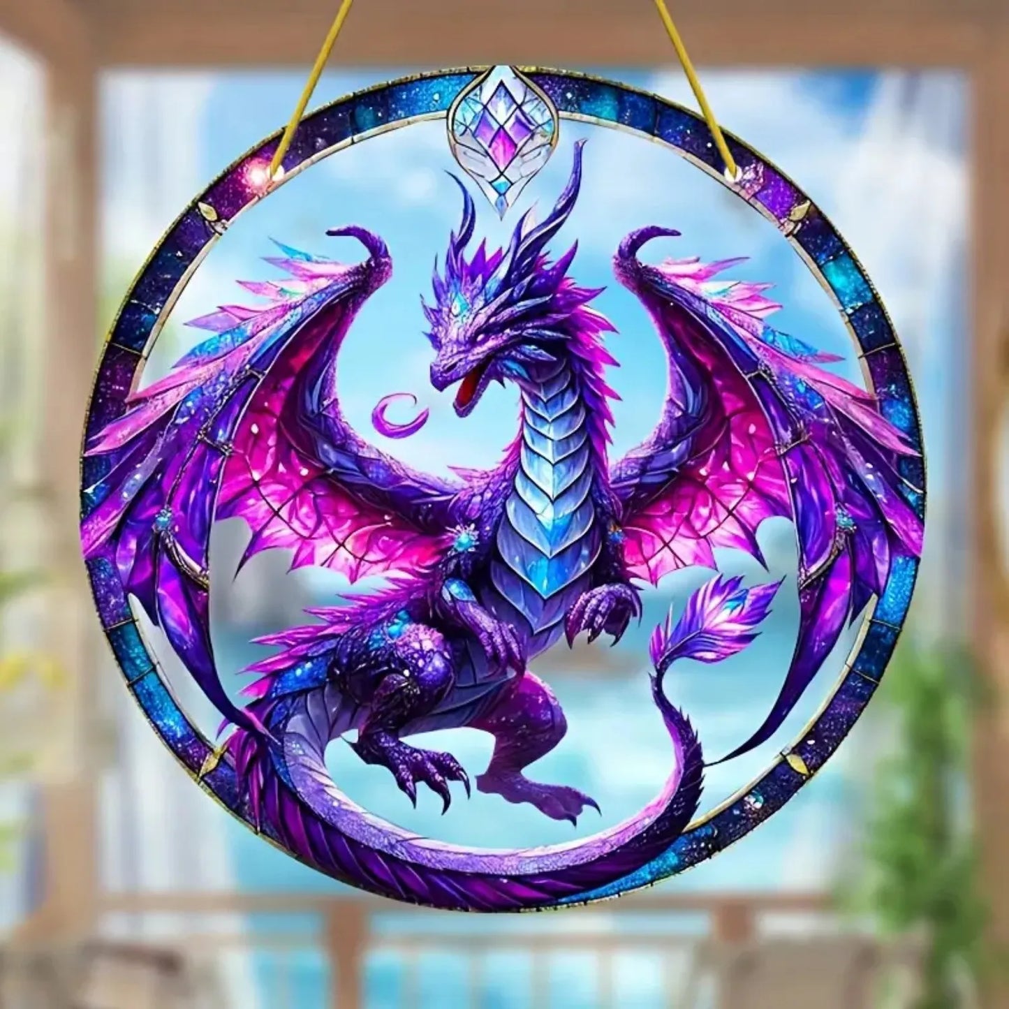 Magic Dragon Suncatcher