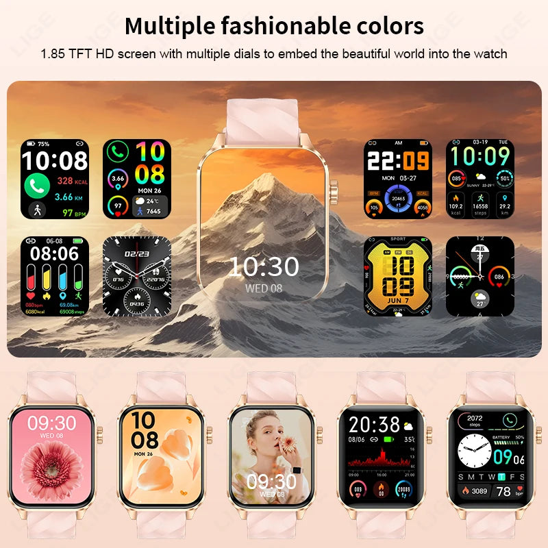 LIGE Full Touch Screen Bluetooth Call I