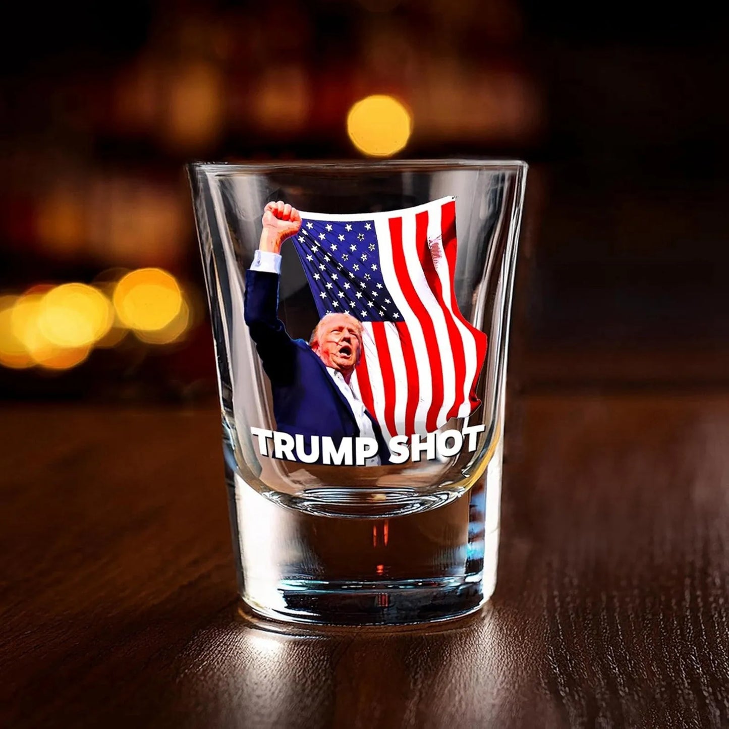 2024 Presidential Election Trump shot glass