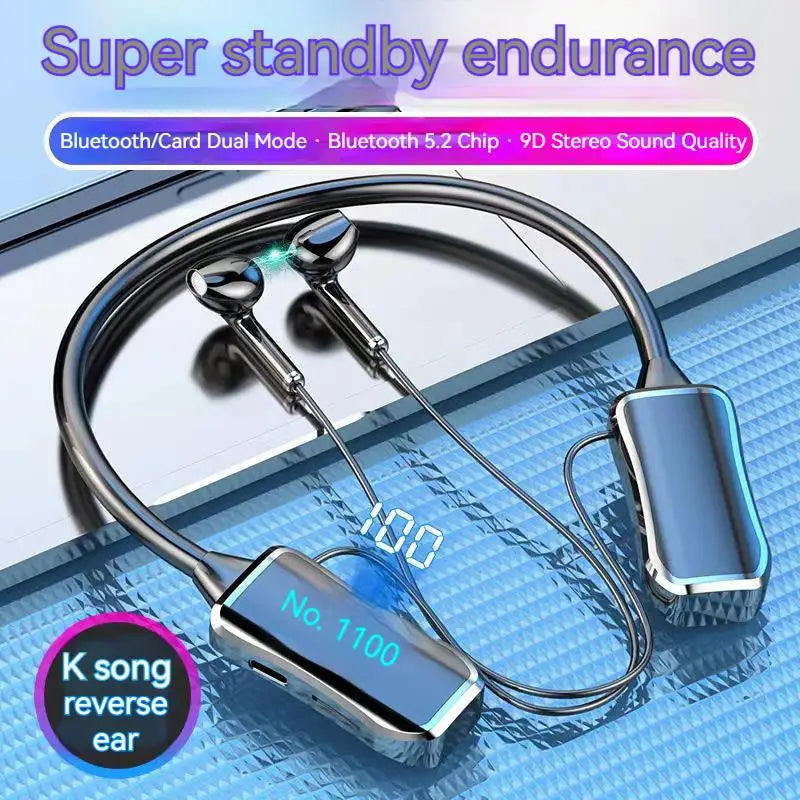 Ultra Long Life Bluetooth 5.2 Earphones