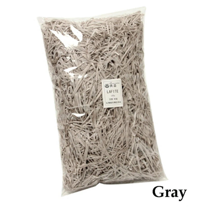100g Colorful Shred Crinkle Paper Raffia: