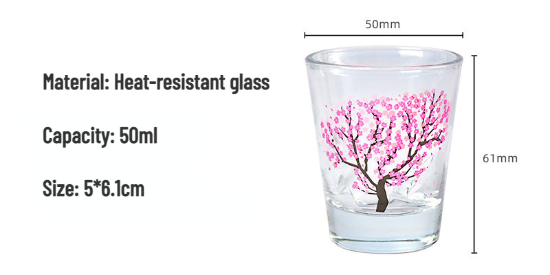 Temperature Change Color Vodka Shot Glasses