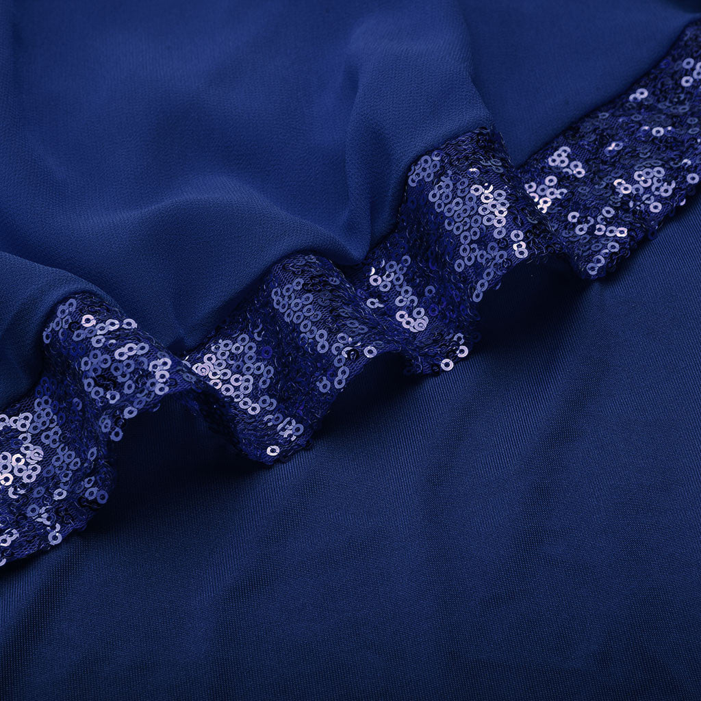 Elegant Sequined Plus Size Dresses