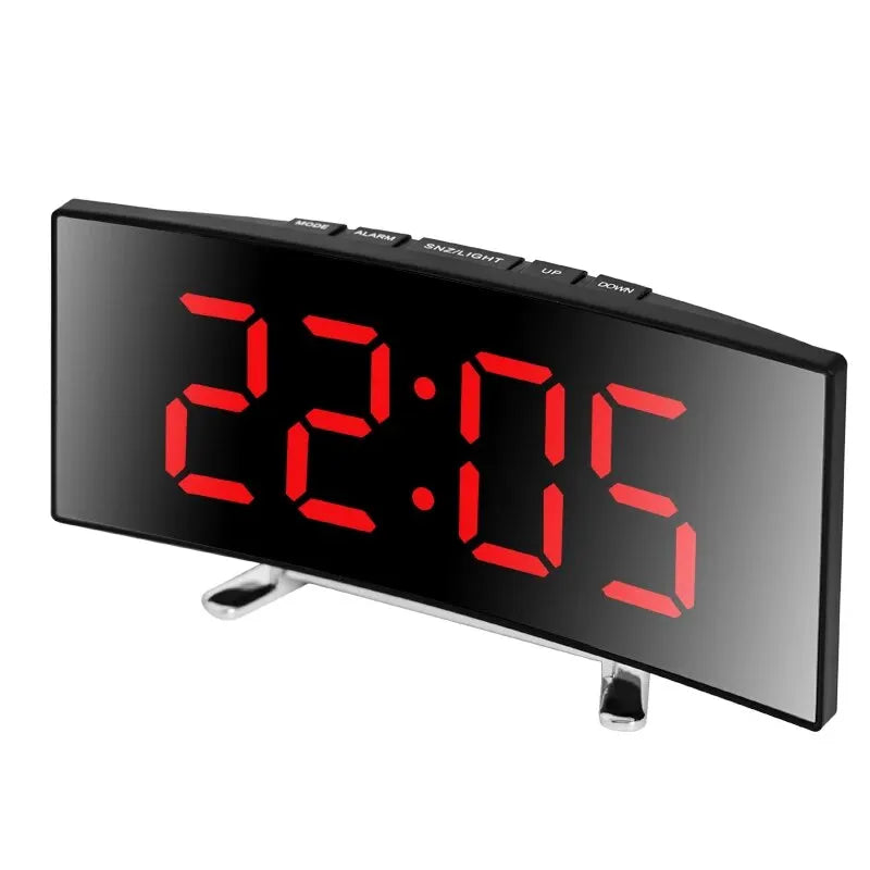 Creative Curved Electronic Clock