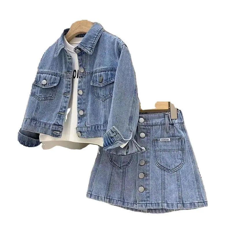 Denim Clothing Set