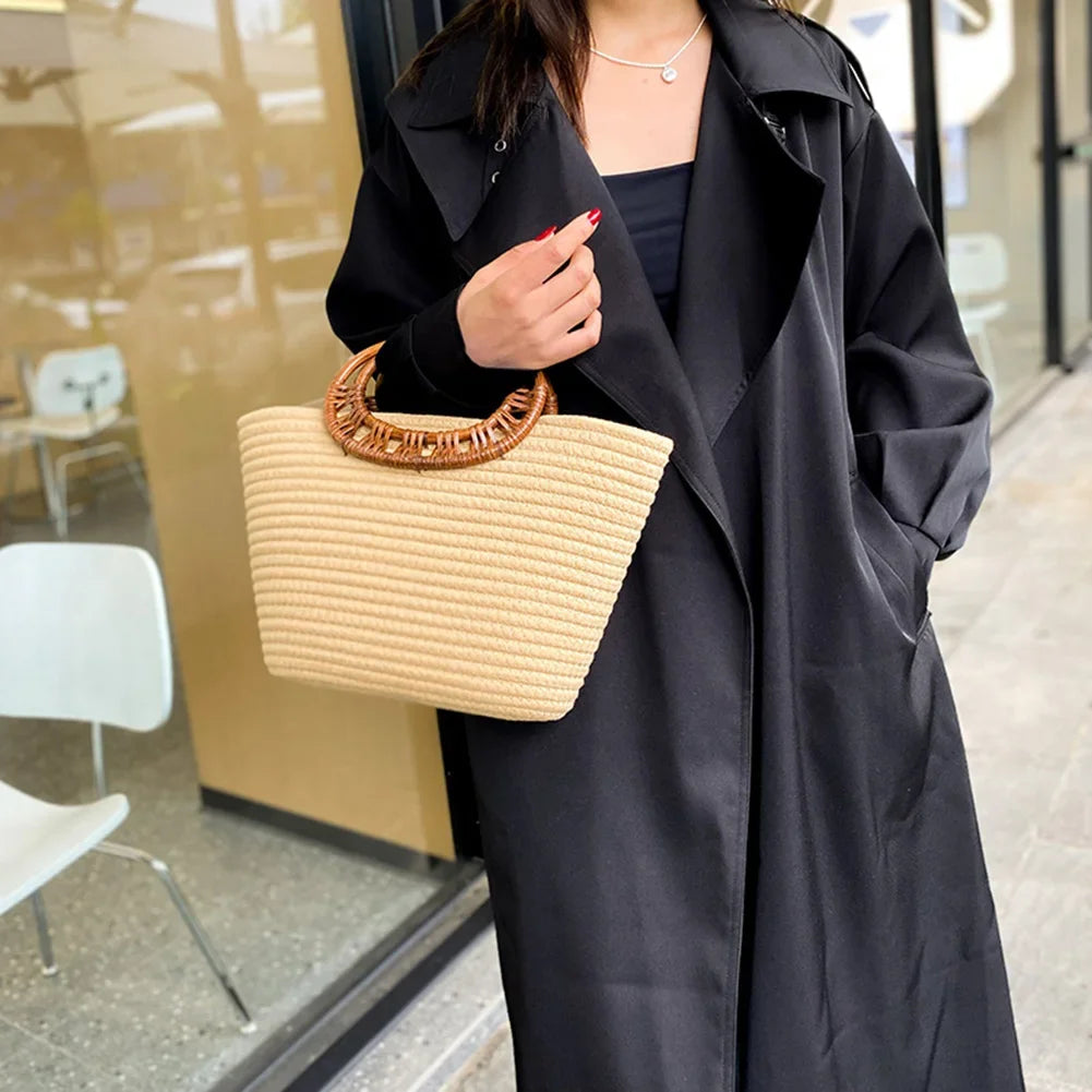 Cotton Rope Tote Bag