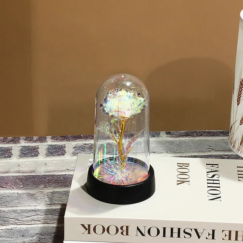 LED Simulation Rose Flower Light