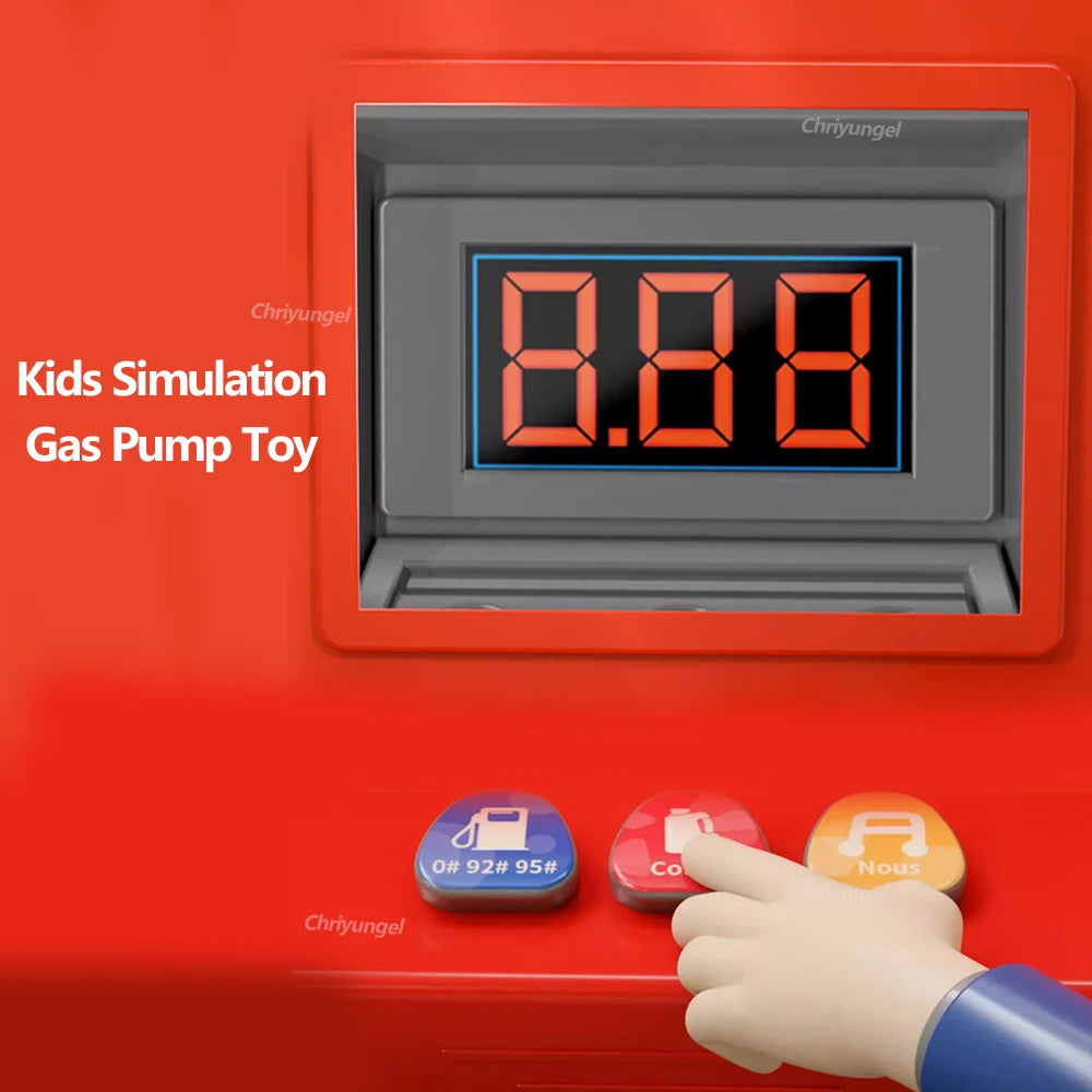 Gas Station Toy Set for Kids
