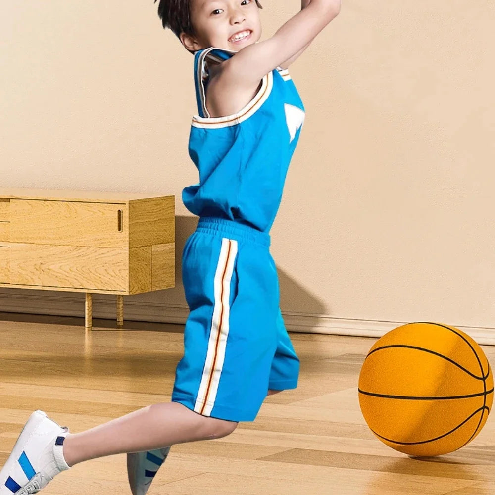 Foam Basketball for Kids – Silent Bouncing & Squeezable Fun