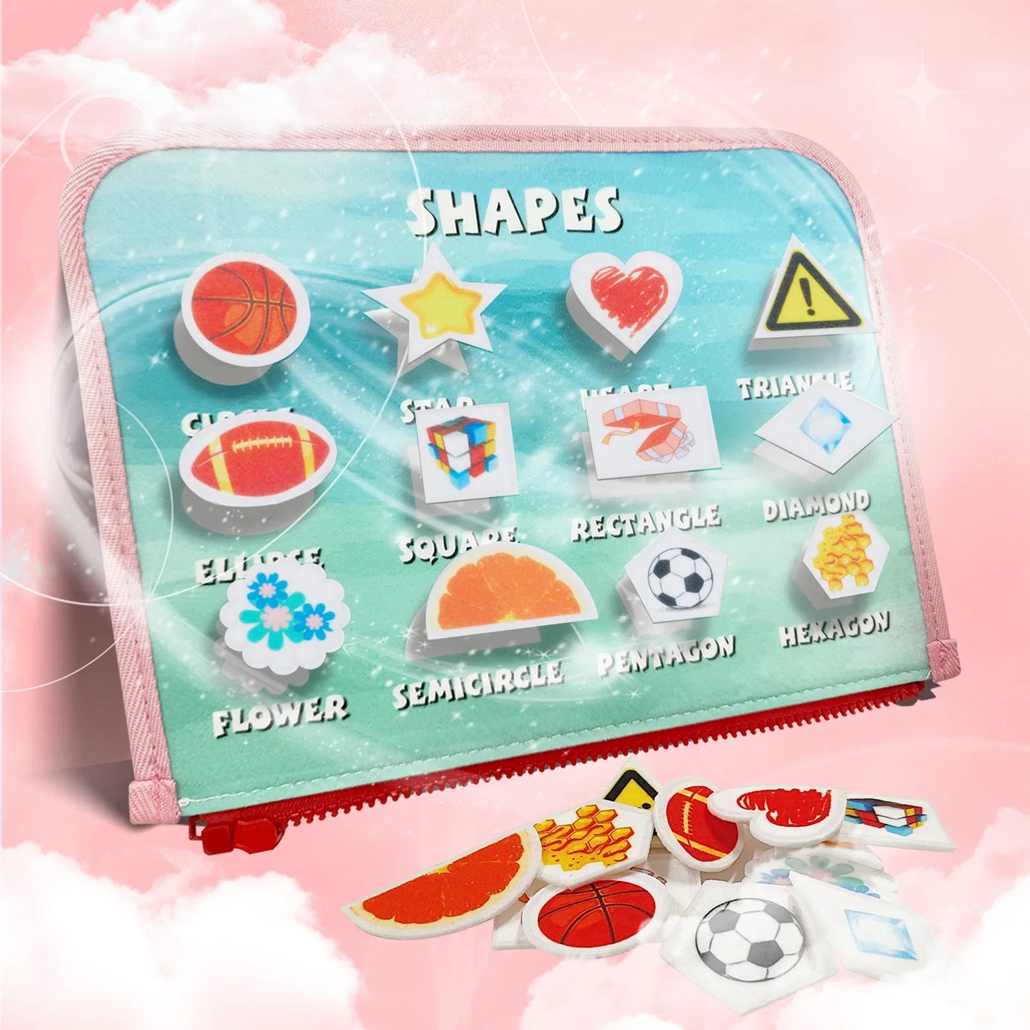 Parish Toys Busy Board – Early Educational Toy for Toddlers