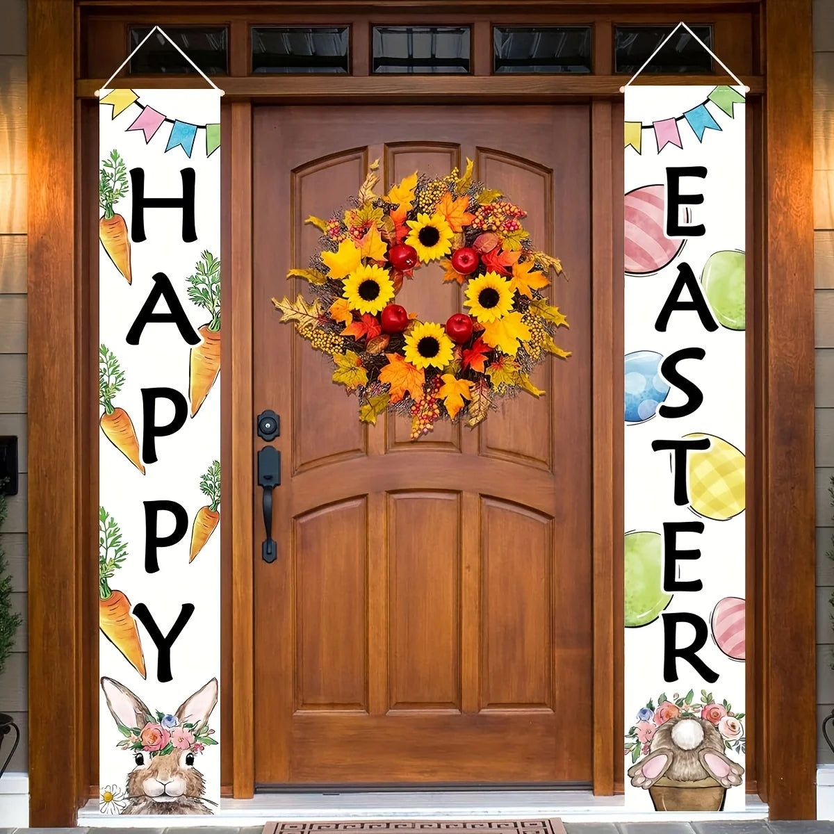 Happy Easter 2pcs Door Banner Set