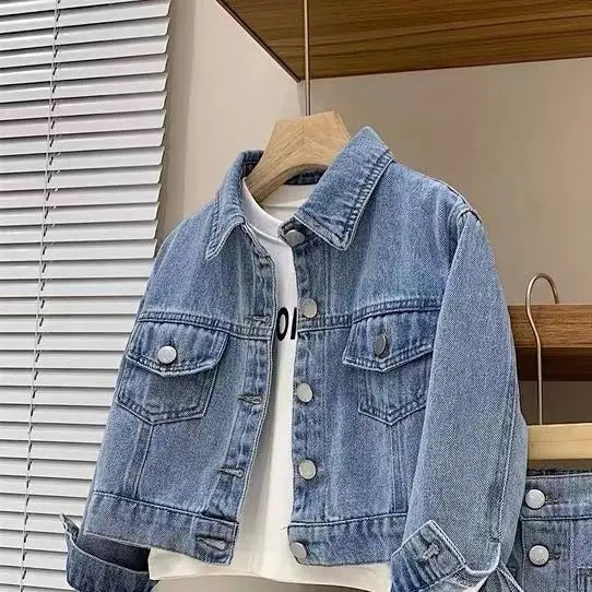 Denim Clothing Set