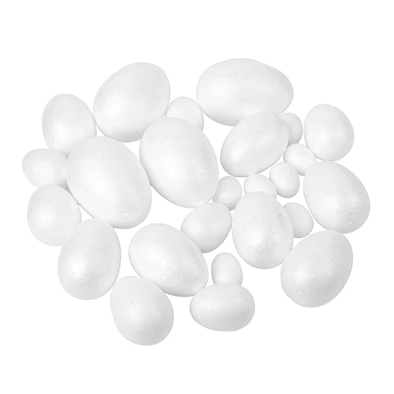 10-50pcs Easter Foam Egg Set