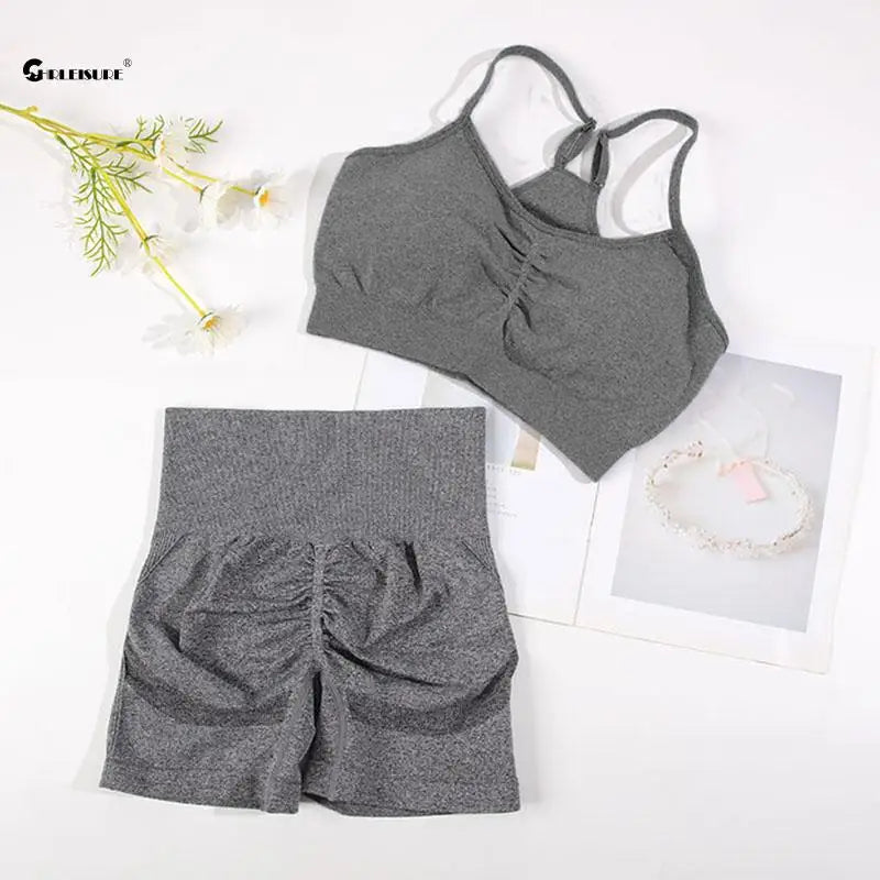 CHRLEISURE Seamless Sports Set
