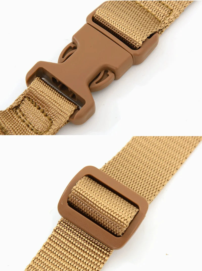 Shotgun Belt – MOLLE Gear Single Point Gun Sling with Metal Buckle