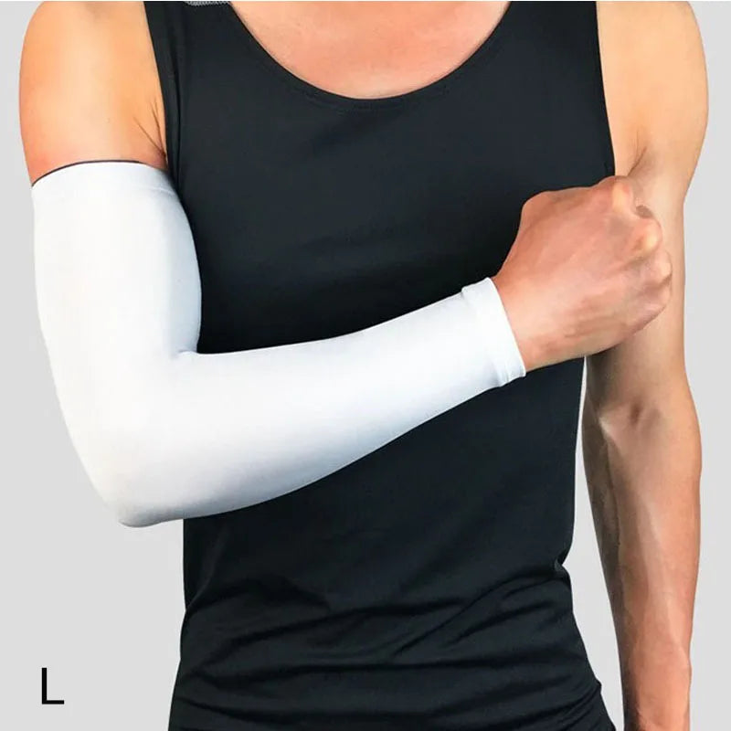 Basketball Wrist Guard with Arm Lengthening Elbow Support – Breathable Sports Sleeve