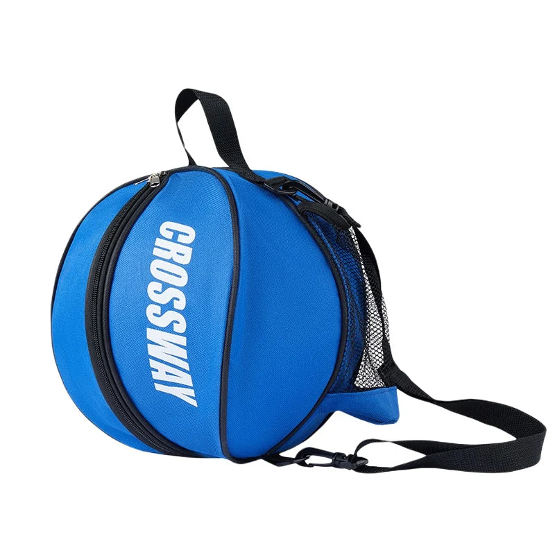 Adjustable Shoulder Strap Basketball Bag – Sports Ball Holder & Carrier