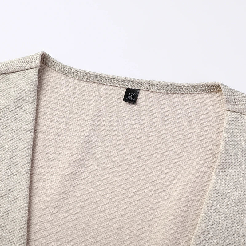 Men's Long Sleeved Cardigan Jacket