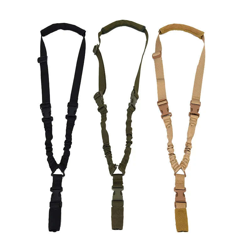 Shotgun Belt – MOLLE Gear Single Point Gun Sling with Metal Buckle