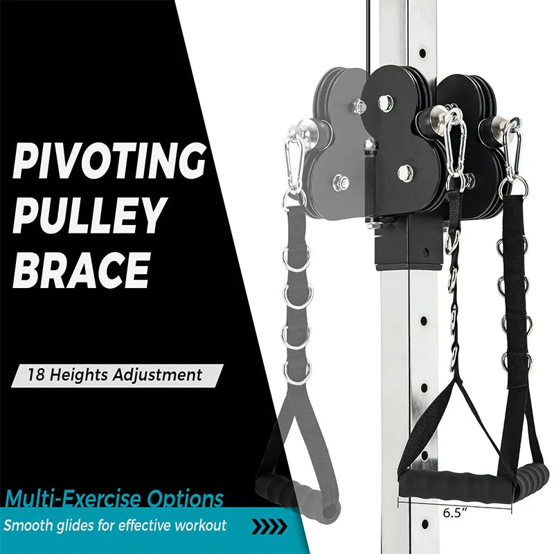 pull-down fitness equipment (silver)