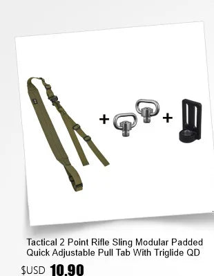 Tactical Two-Point Rifle Sling with Swivels