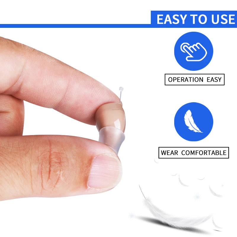 Intelligent Digital Hearing Aid Rechargeable Sound Amplifiers Wireless hearing aid