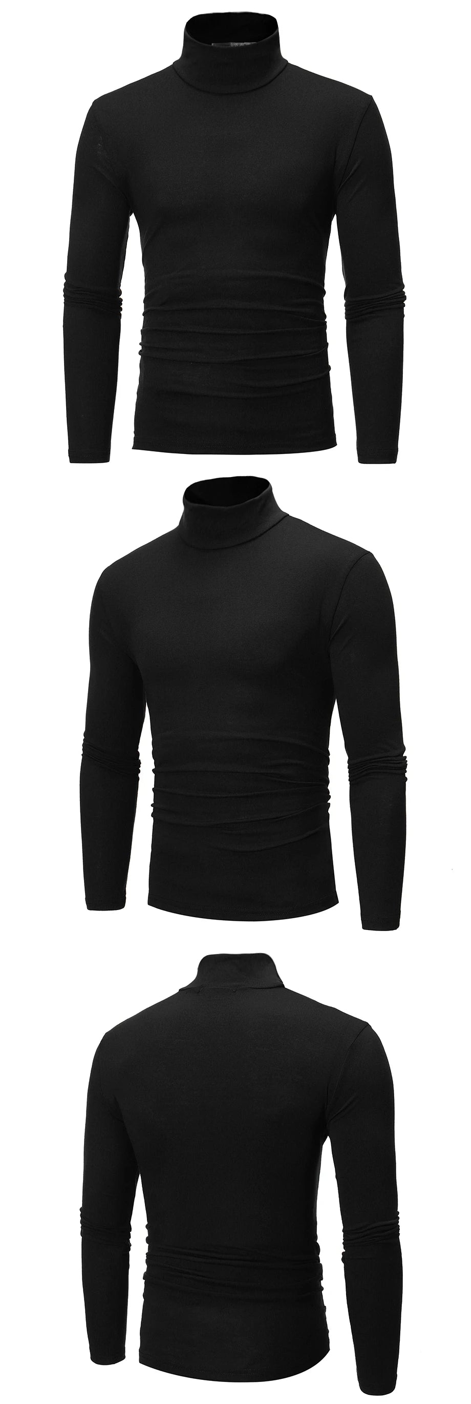 Men’s High-Neck Thermal Underwear Top