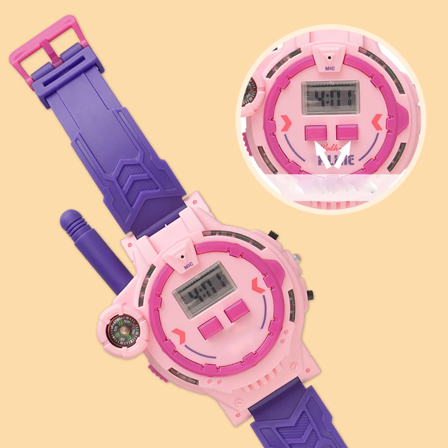Kids Walkie Talkie Watch Style