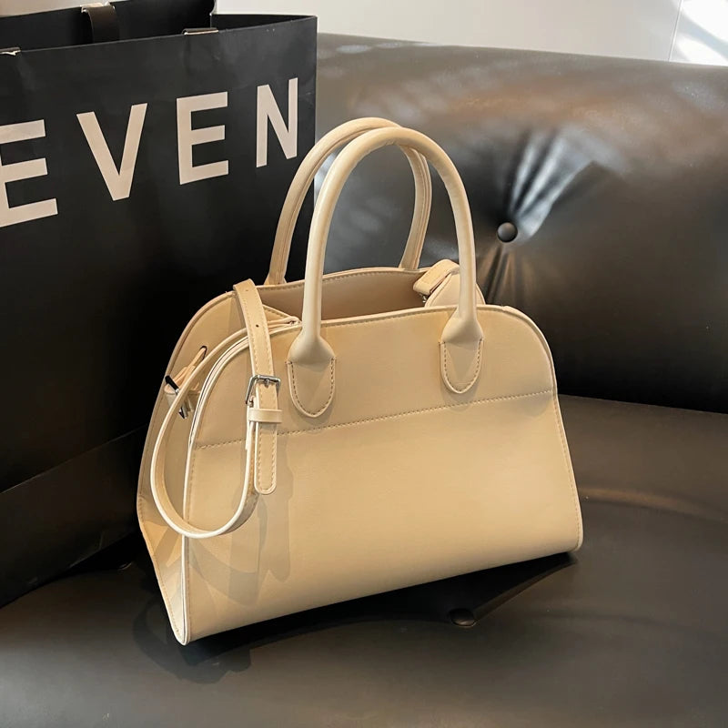PU Leather Suede Tote Bag for Women