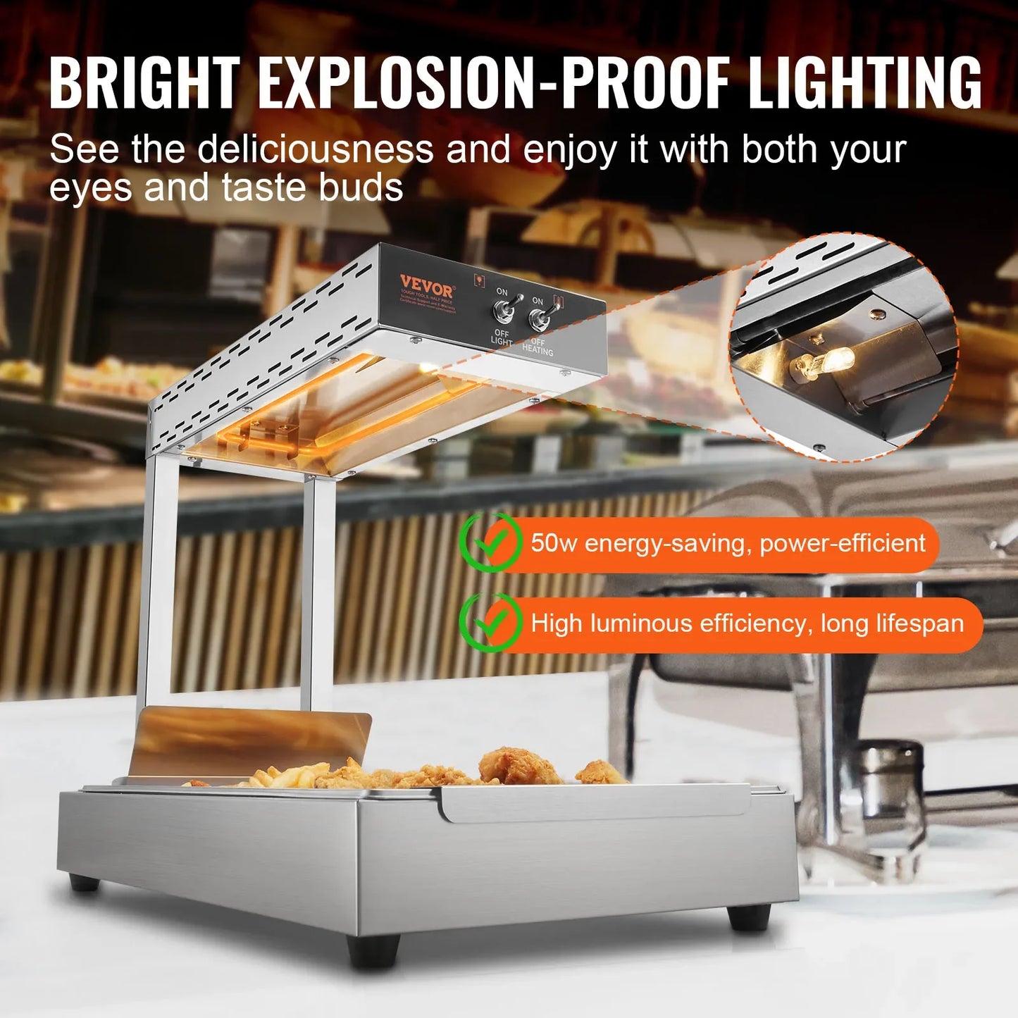 VEVOR French Fry Food Warmer