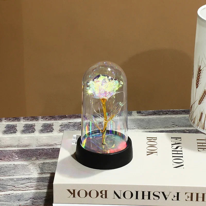 LED Simulation Rose Flower Light