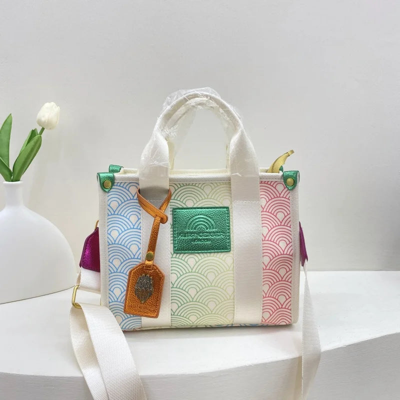 KURT GEIGER LONDON Canvas Tote Bag